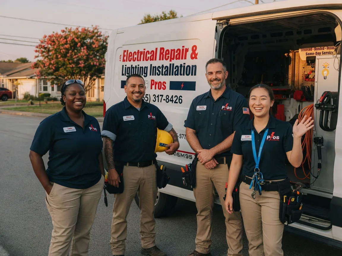 Licensed Electrician company in Lissie, TX